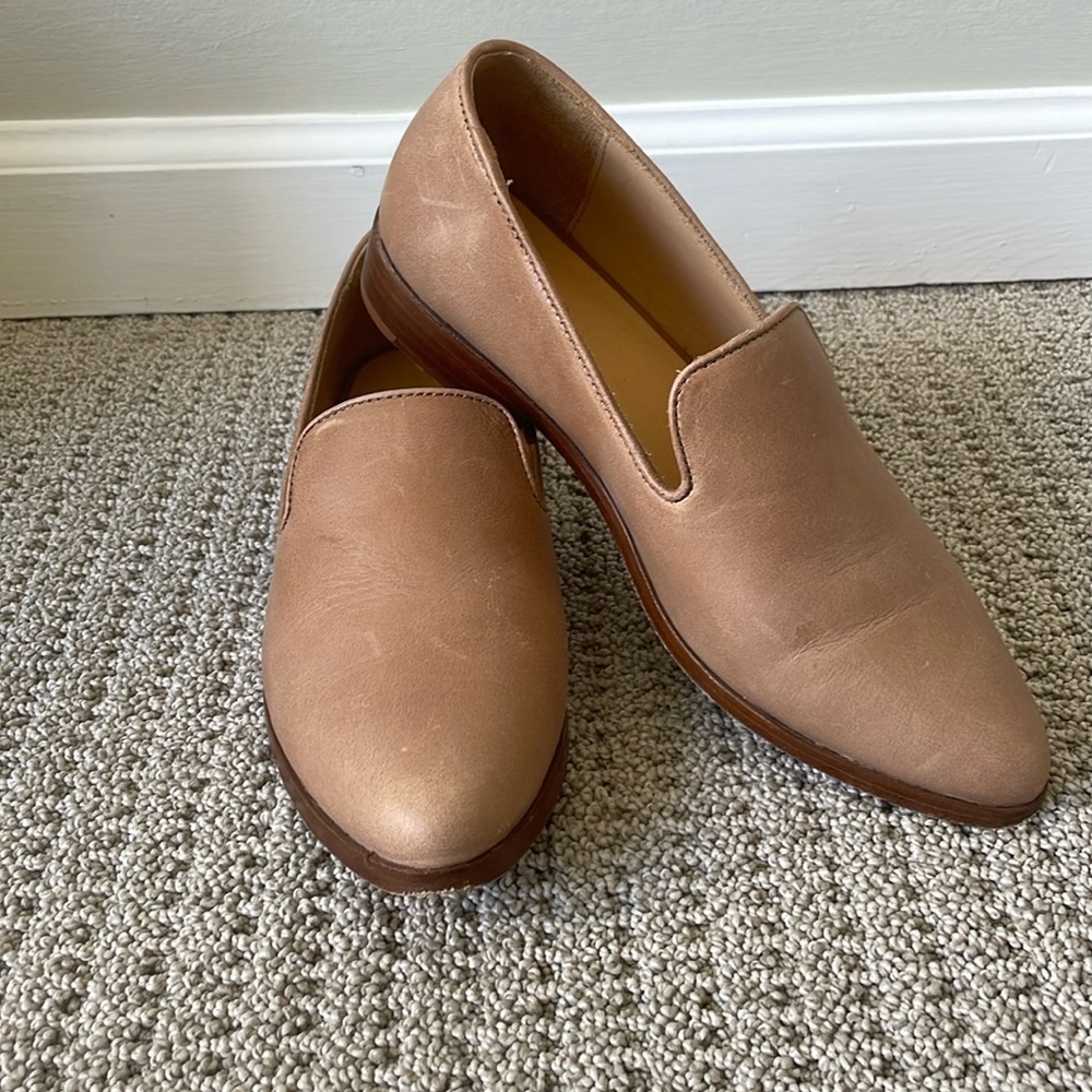 Nisolo almond Everday Slip on loafer.